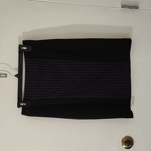 Cynthia Rowley- purple/black skirt